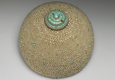 图片[3]-Pearl hat with turquoise inlay, Qing dynasty, 18th century-China Archive